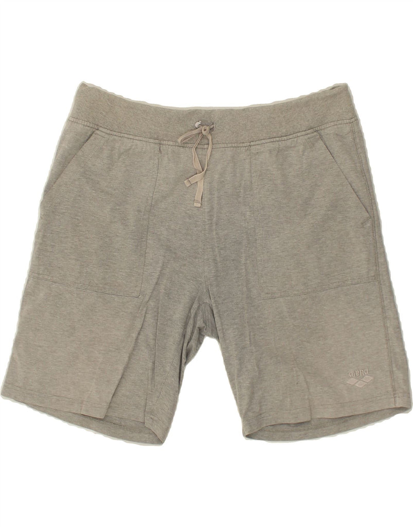 ARENA Mens Sport Shorts XL Grey Cotton | Vintage Arena | Thrift | Second-Hand Arena | Used Clothing | Messina Hembry 