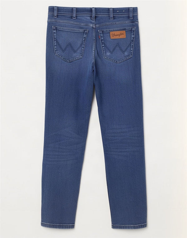 Wrangler Mens Texas Slim Jeans W32 L30 Blue Cotton
