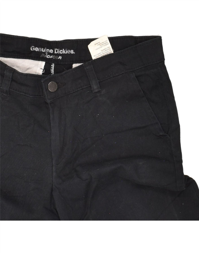 DICKIES Womens Bootcut Chino Trousers US 4 Small W28 L28 Black Cotton Vintage Dickies and Second-Hand Dickies from Messina Hembry 