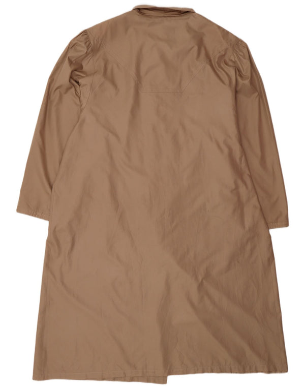 Claude Havrey Womens Oversized Double Breasted Coat EU 52 4XL Brown