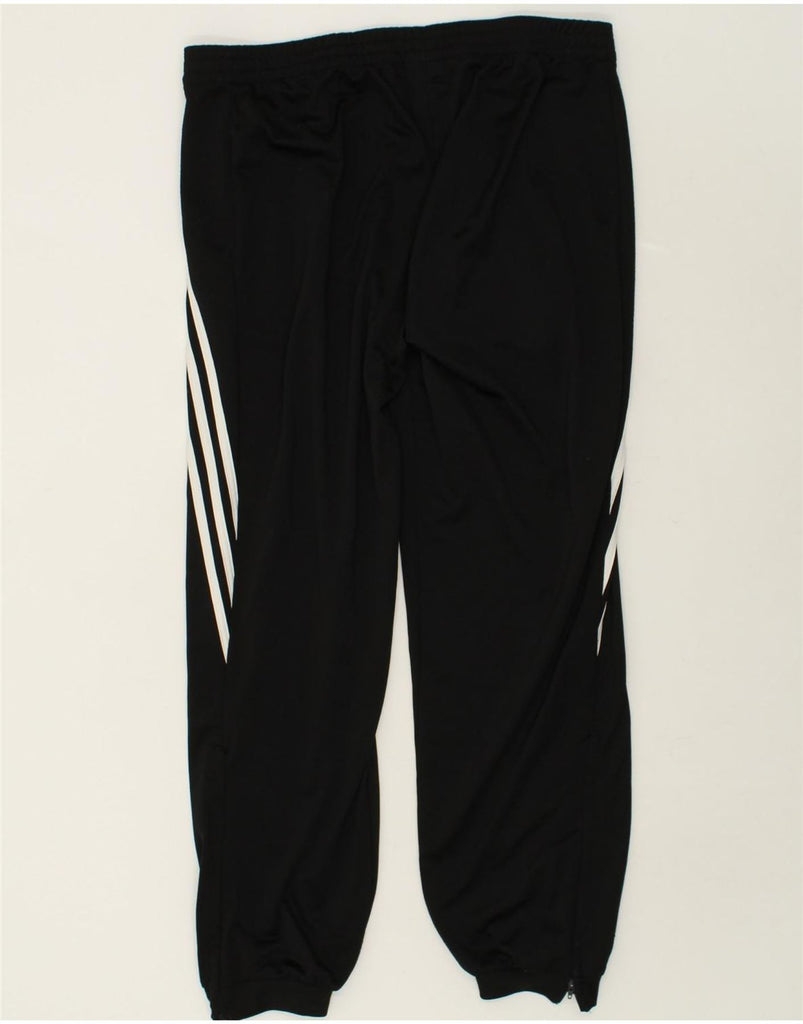 ADIDAS Mens Tracksuit Trousers Joggers Large Black Polyester | Vintage Adidas | Thrift | Second-Hand Adidas | Used Clothing | Messina Hembry 