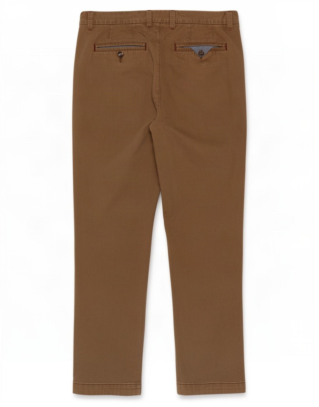 Ted Baker Mens Slim Chino Trousers W36 L30 Beige Cotton