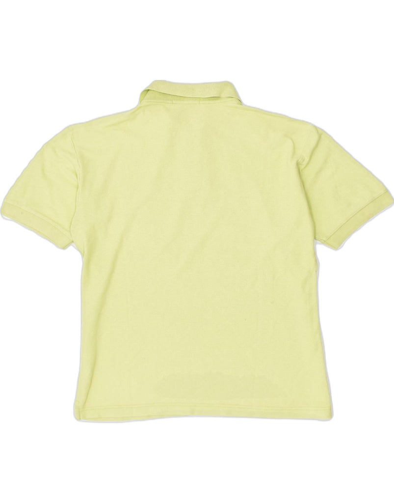 FILA Mens Polo Shirt IT 46 Small Yellow Cotton | Vintage | Thrift | Second-Hand | Used Clothing | Messina Hembry 