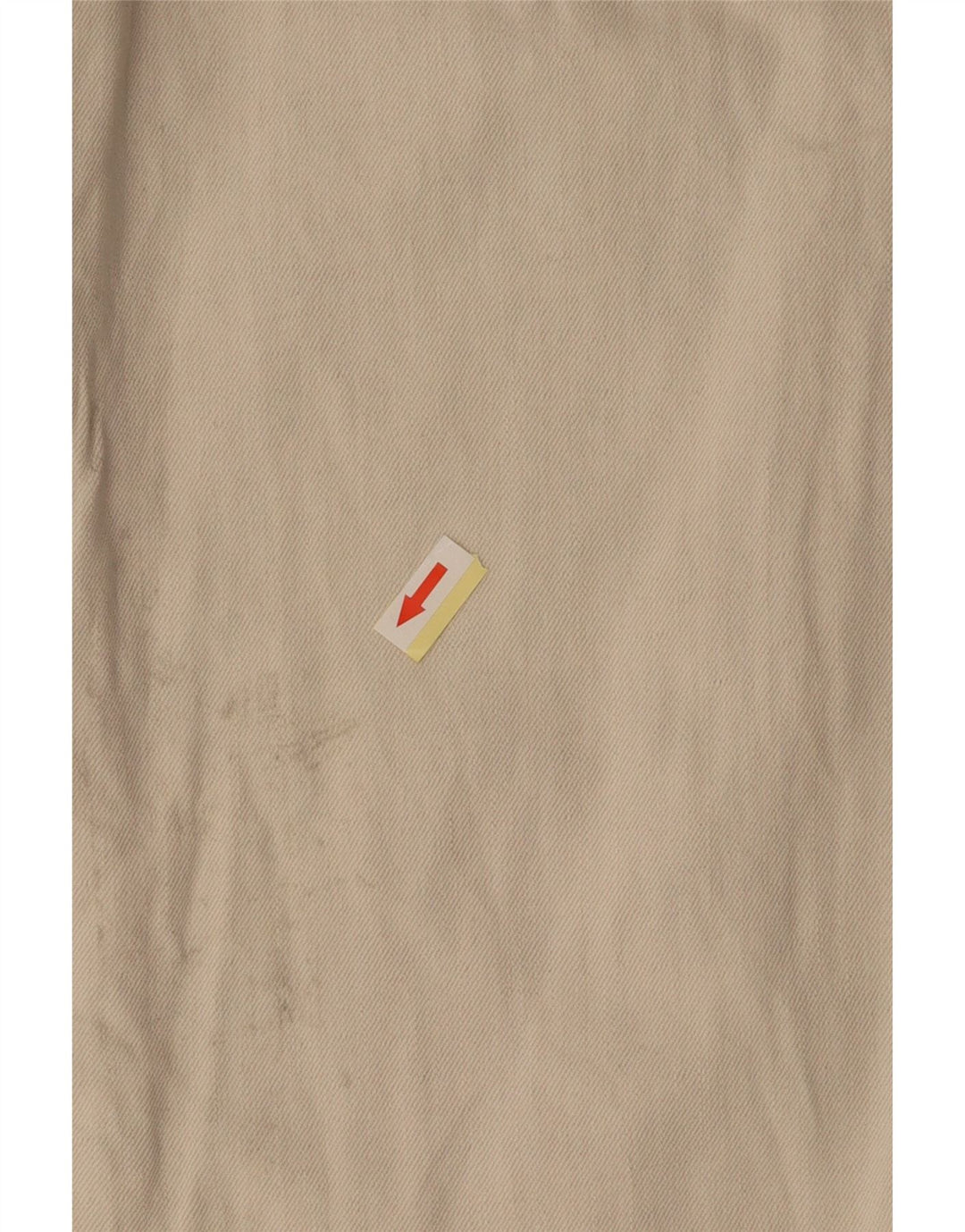 ZARA Womens High Waist Loose Fit Cropped Trousers EU 36 XS W26 L25 Beige