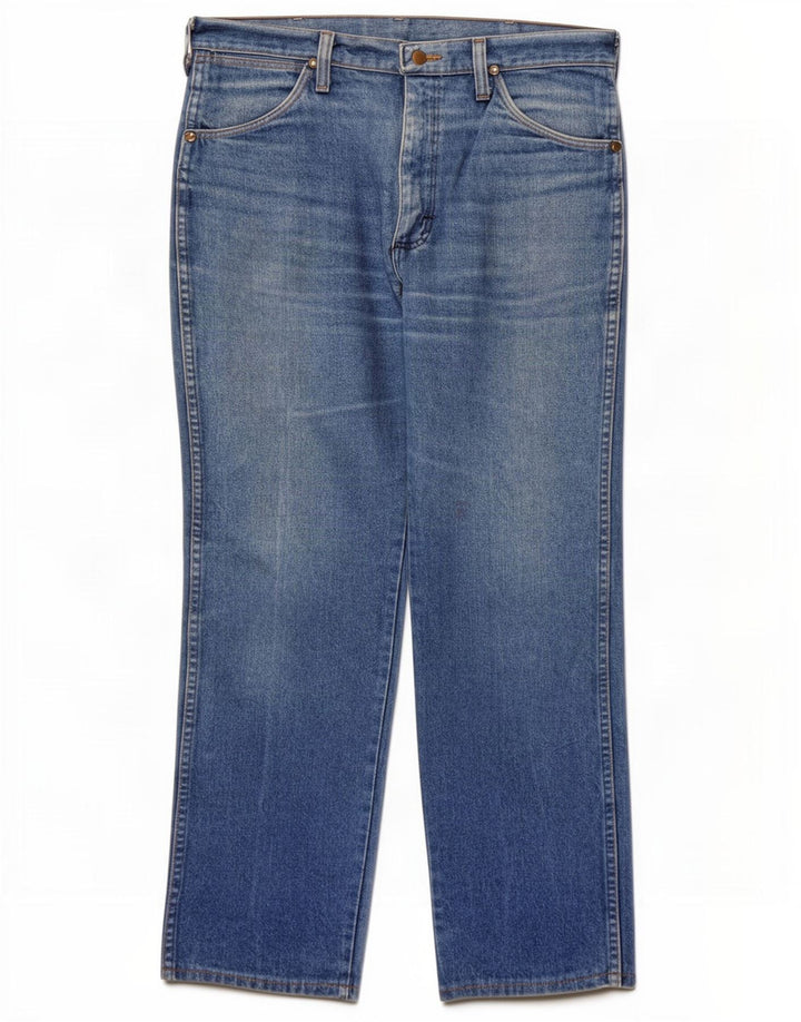Wrangler Mens Straight Jeans W32 L28 Blue
