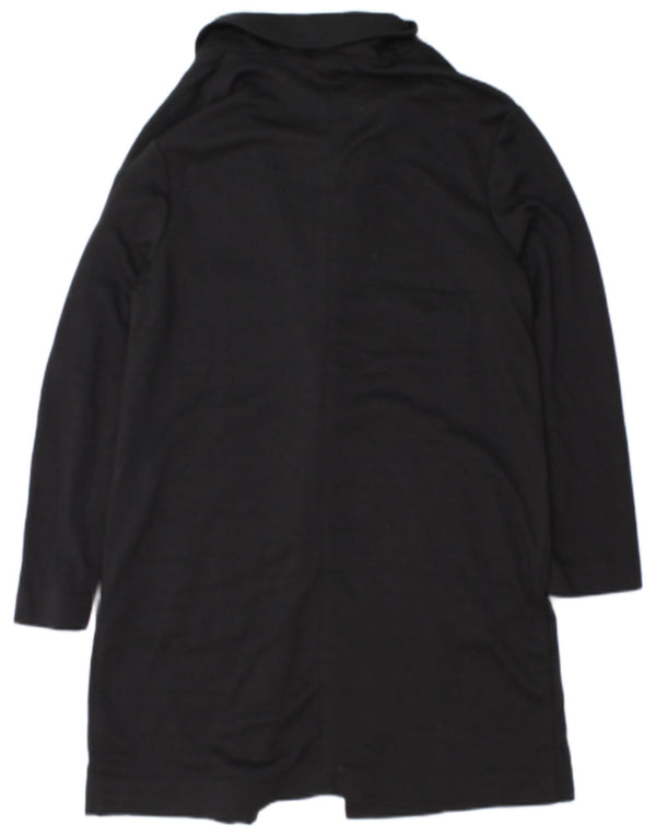Marks & Spencer Womens Oversized Overcoat UK 10 Small  Grey Polyester