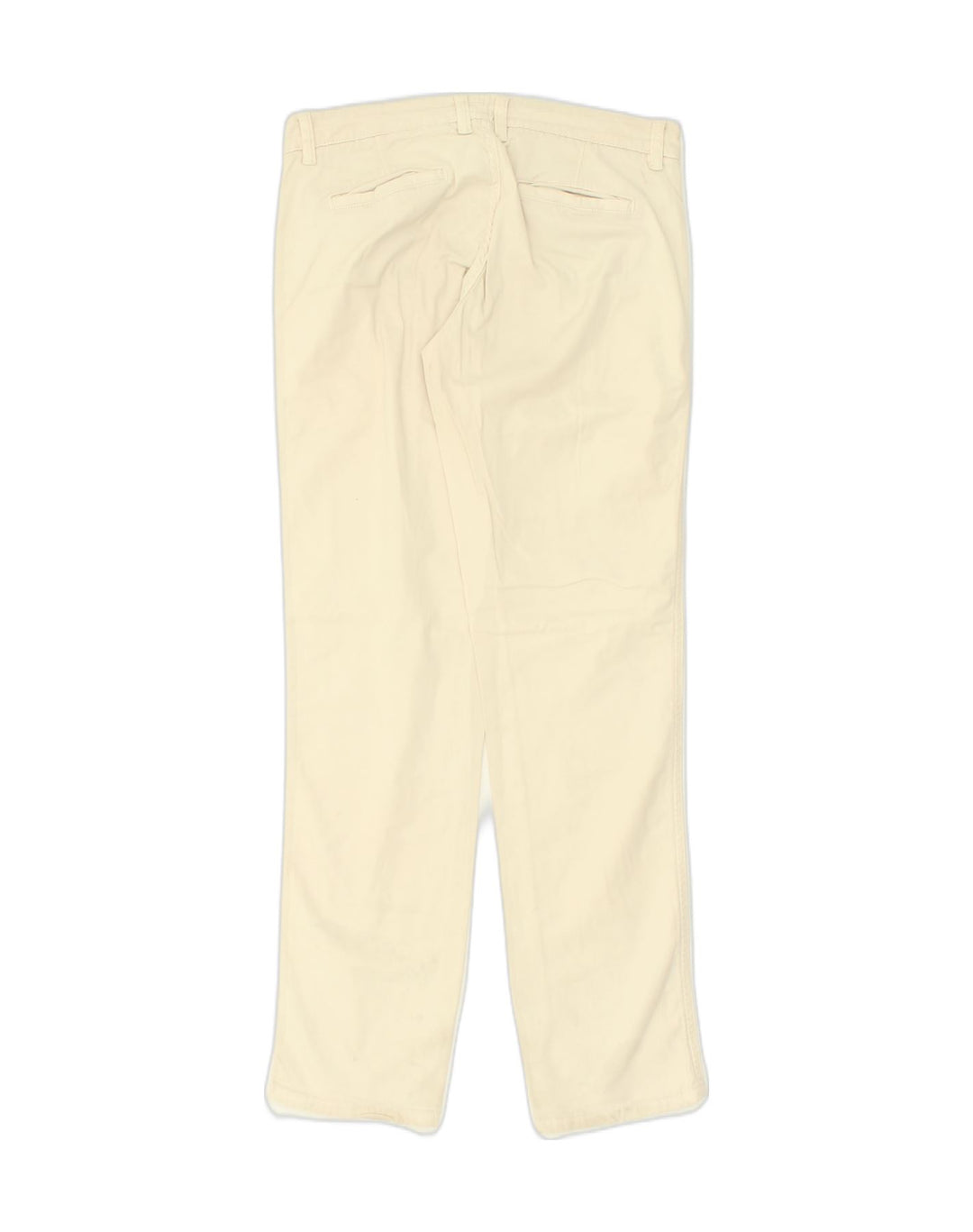 MASSIMO DUTTI Womens Straight Casual Trousers EU 40 Medium W30 L30 Beige | Vintage Massimo Dutti | Thrift | Second-Hand Massimo Dutti | Used Clothing | Messina Hembry 