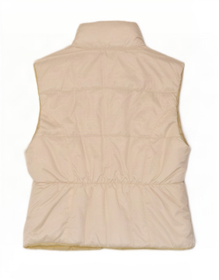 Cacao Womens Padded Gilet EU 38 Medium White Polyamide