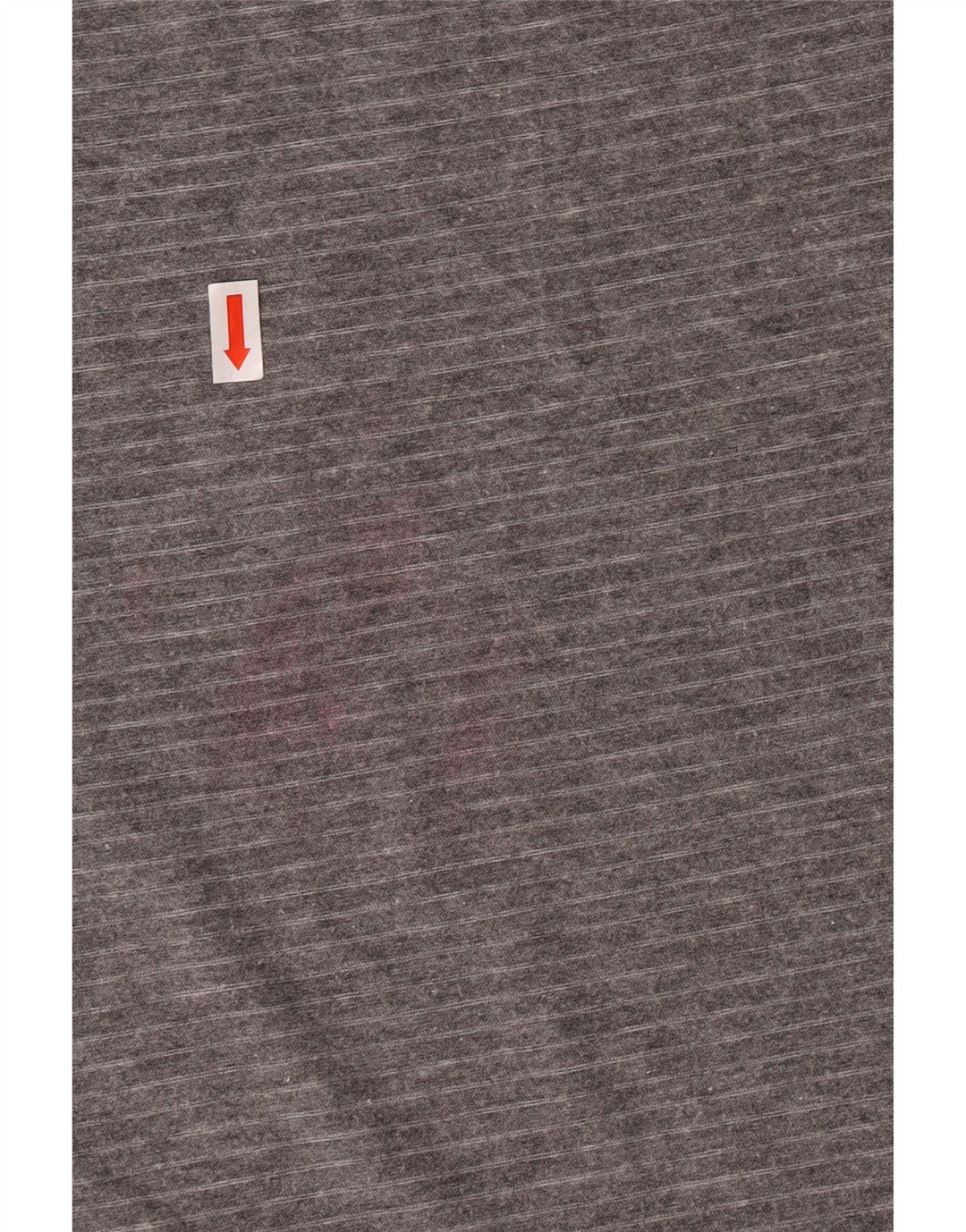 ALL SAINTS Mens T-Shirt 2XL Grey Striped Cotton