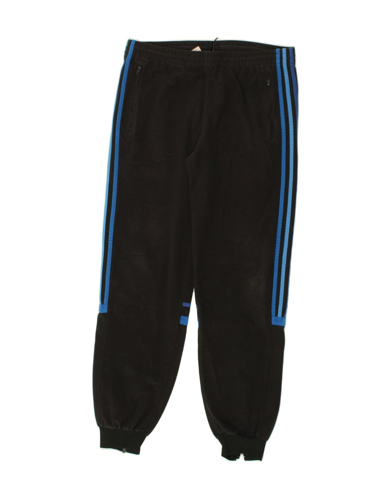 ADIDAS Boys Tracksuit Trousers Joggers 15-16 Years Black Cotton | Vintage Adidas | Thrift | Second-Hand Adidas | Used Clothing | Messina Hembry 