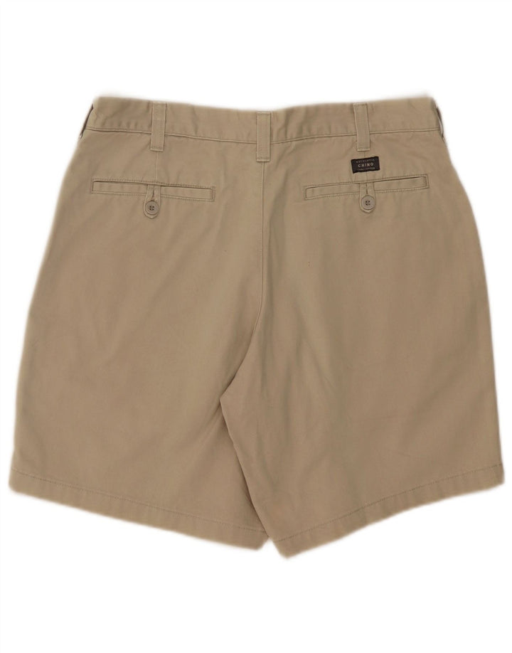 MARKS & SPENCER Mens Chino Shorts W34 Large Beige Cotton