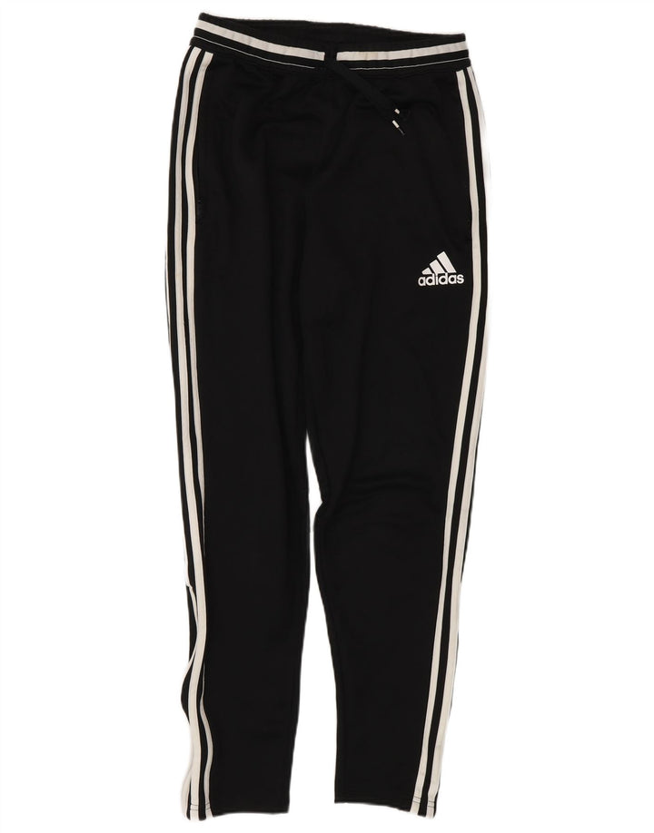 Adidas Mens Tracksuit Trousers XS Black Polyester