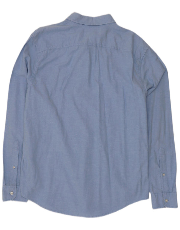 Abercrombie & Fitch Mens Shirt 2XL Blue Cotton