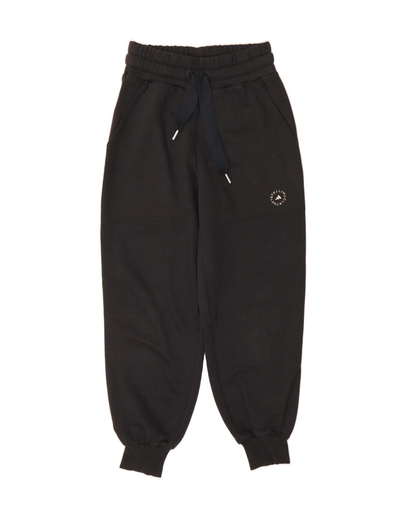 ADIDAS Womens Tracksuit Trousers Joggers UK 6 XS W26 L26 Black Vintage Adidas and Second-Hand Adidas from Messina Hembry 