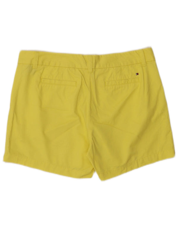 Tommy Hilfiger Womens Chino Shorts US 10 Large W34 Yellow Cotton