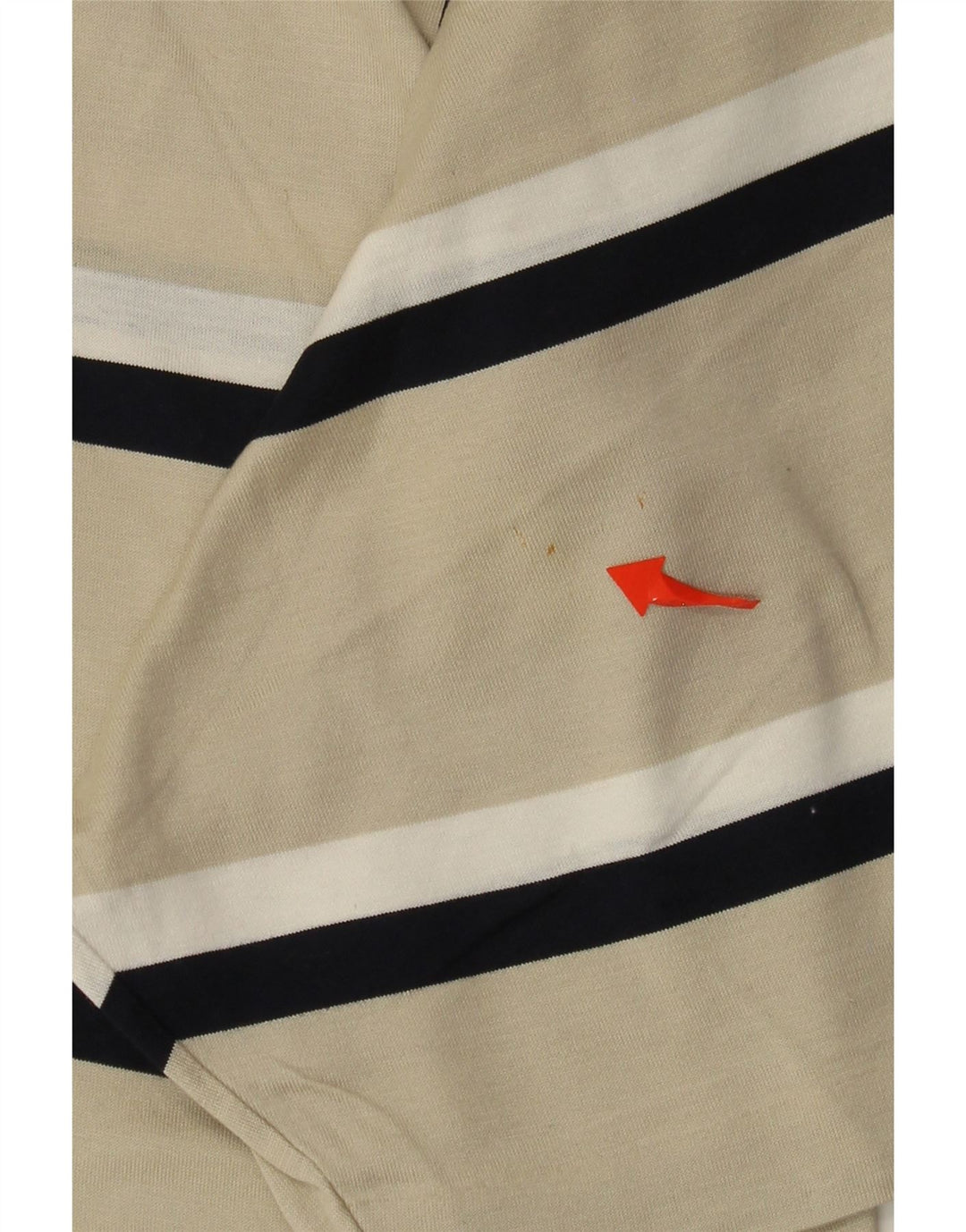 Paul & Shark Mens Yachting Polo Shirt XL Beige Striped