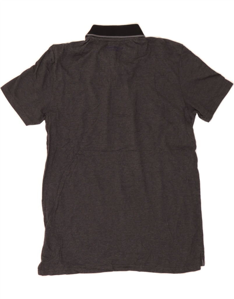 QUIKSILVER Mens Polo Shirt XL Grey Cotton Vintage Quiksilver and Second-Hand Quiksilver from Messina Hembry 