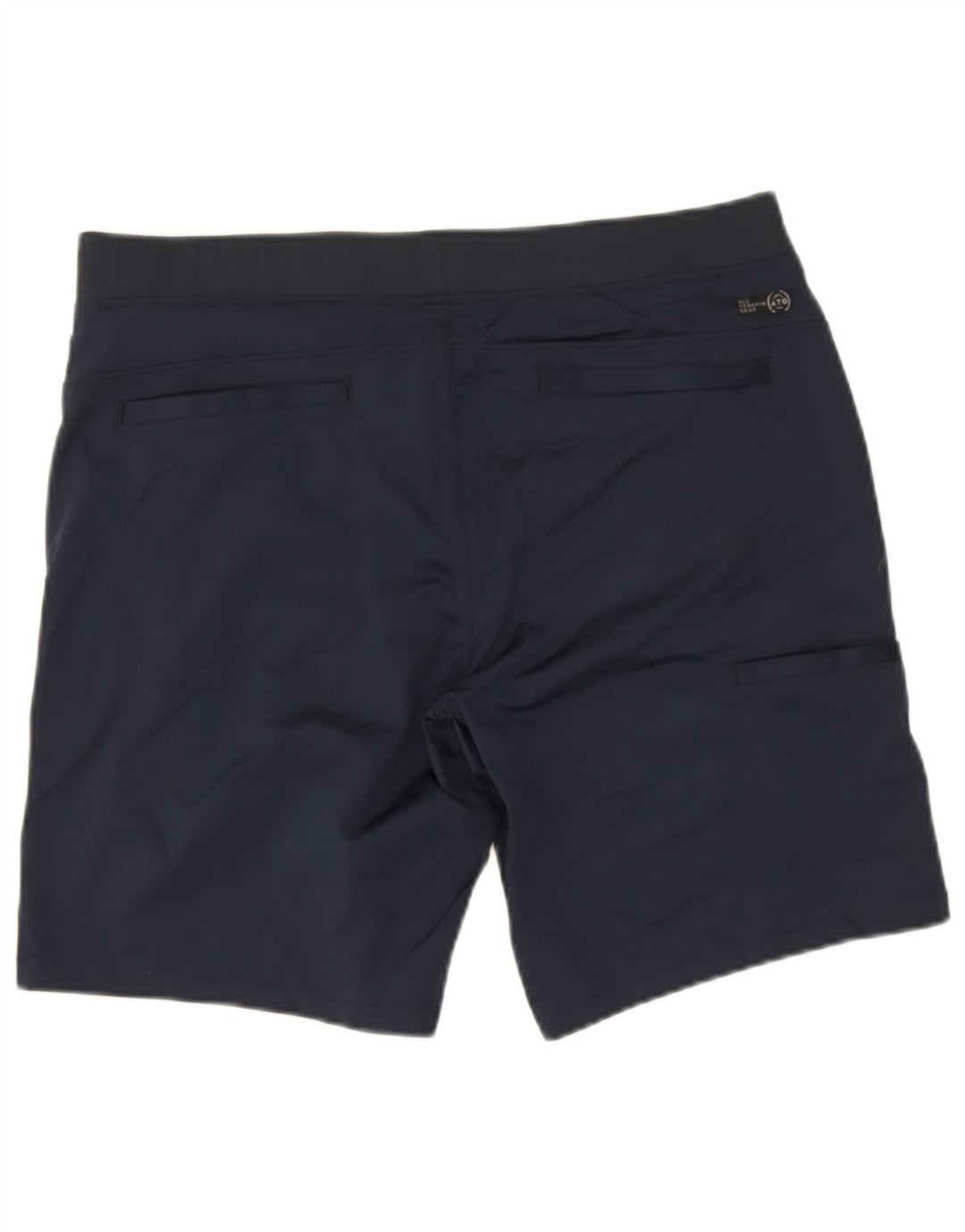 Wrangler Mens Sport Shorts Large  Navy Blue Polyester