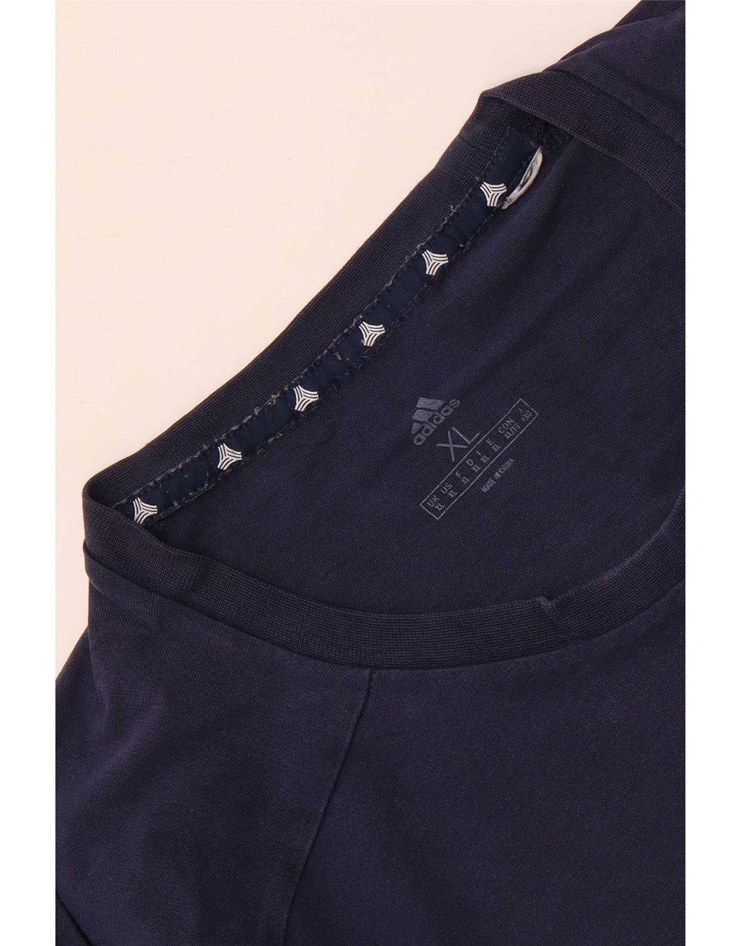 Adidas Mens Graphic T-Shirt Top XL Navy Blue