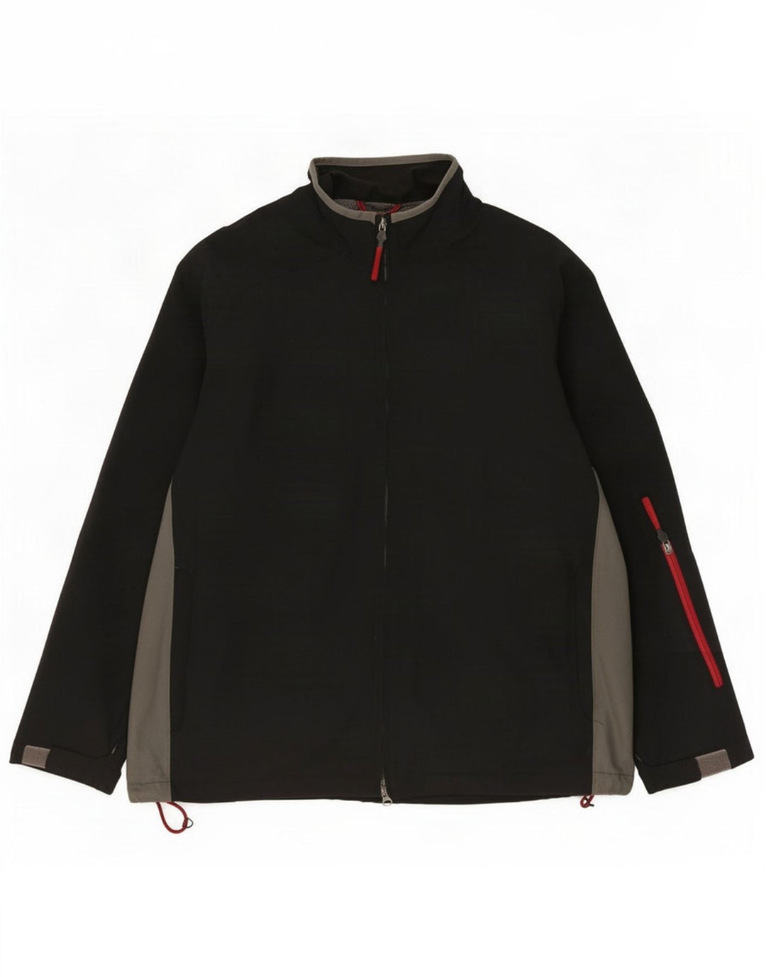 Gap Mens Tracksuit Top Jacket XL Black Colourblock Nylon