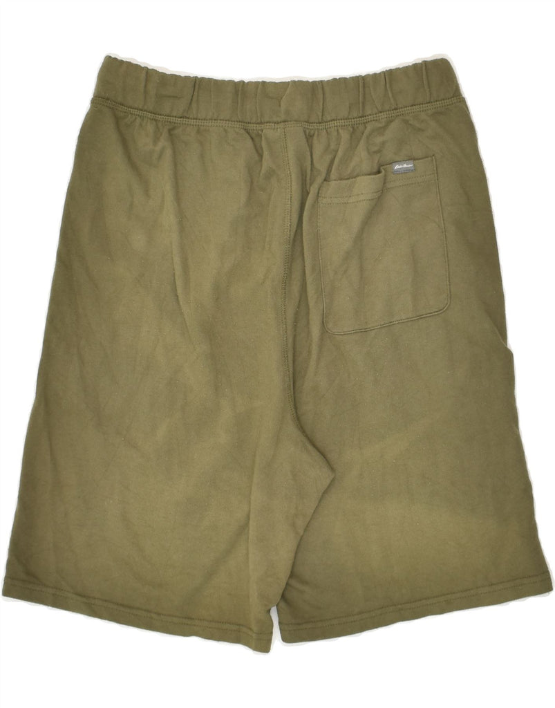 EDDIE BAUER Mens Sport Shorts Medium Khaki Cotton | Vintage Eddie Bauer | Thrift | Second-Hand Eddie Bauer | Used Clothing | Messina Hembry 