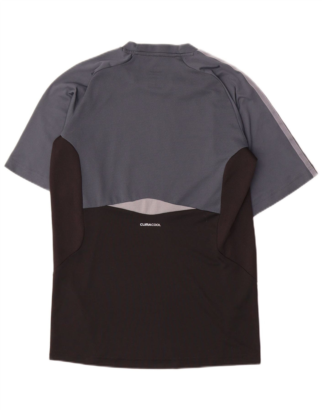 Adidas Mens Climacool T-Shirt Top Small Black Colourblock