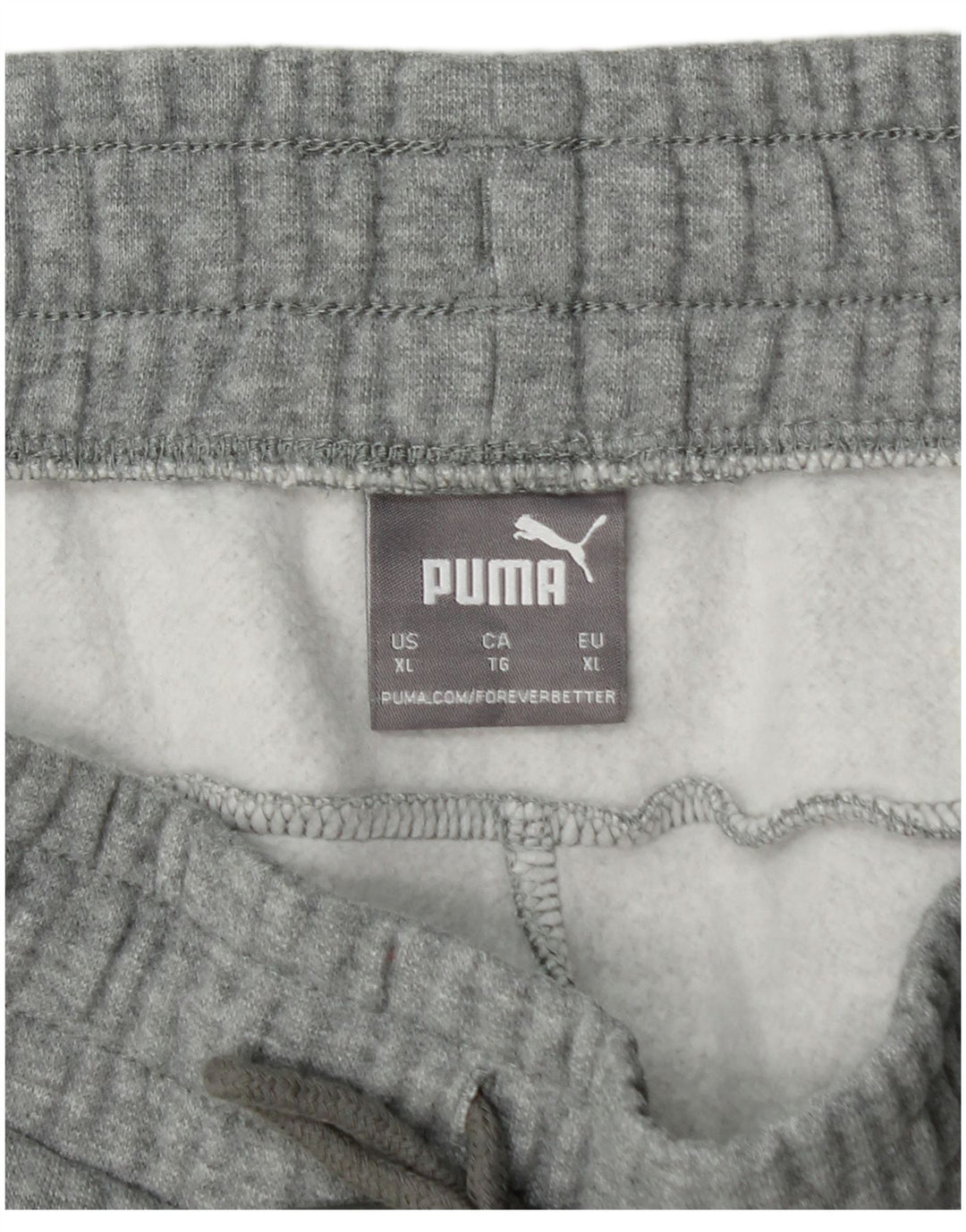 Puma Mens Tracksuit Trousers Joggers XL  Grey Cotton