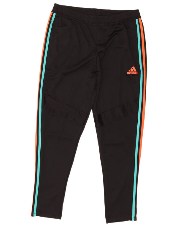Adidas Mens Tracksuit Trousers Large Black Polyester