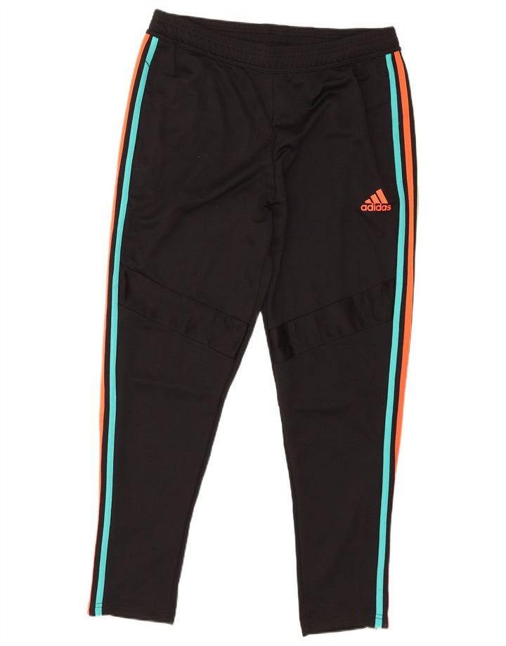 Adidas Mens Tracksuit Trousers Large Black Polyester