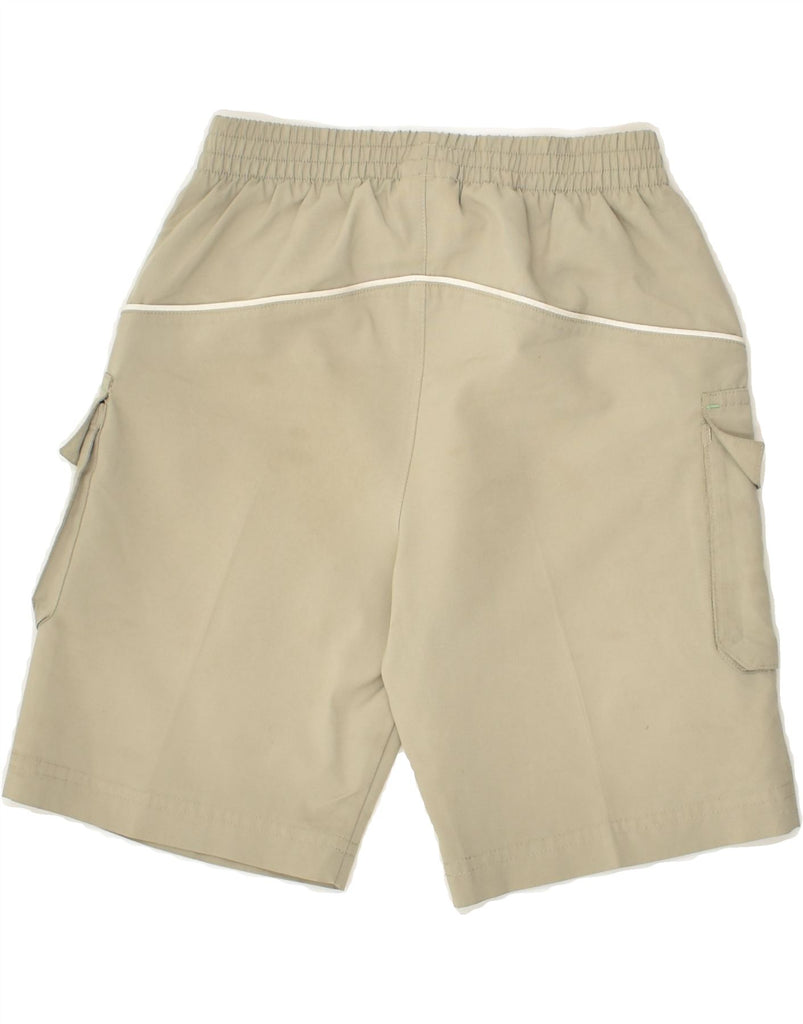 ADIDAS Boys Sport Shorts 4-5 Years Beige Polyester | Vintage Adidas | Thrift | Second-Hand Adidas | Used Clothing | Messina Hembry 