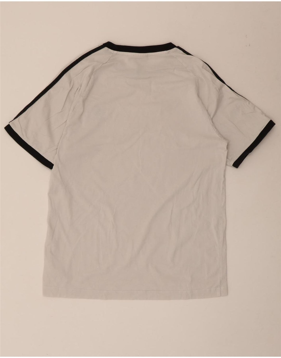 Adidas Mens T-Shirt Top XL White Cotton