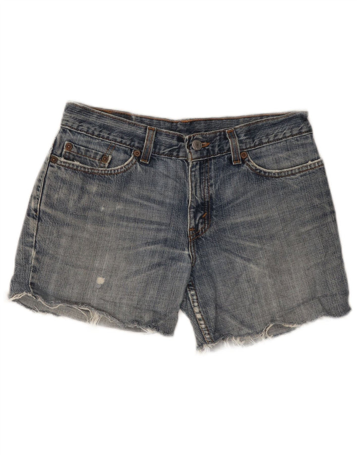 Levi's Womens 518 Denim Shorts W30 Medium  Blue