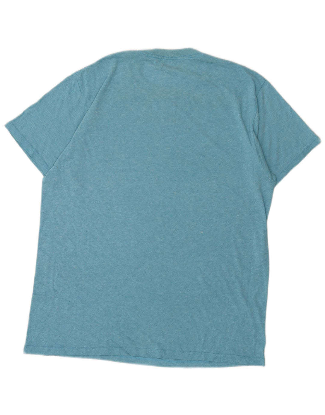 Hurley Mens Graphic T-Shirt Top Large Blue Cotton