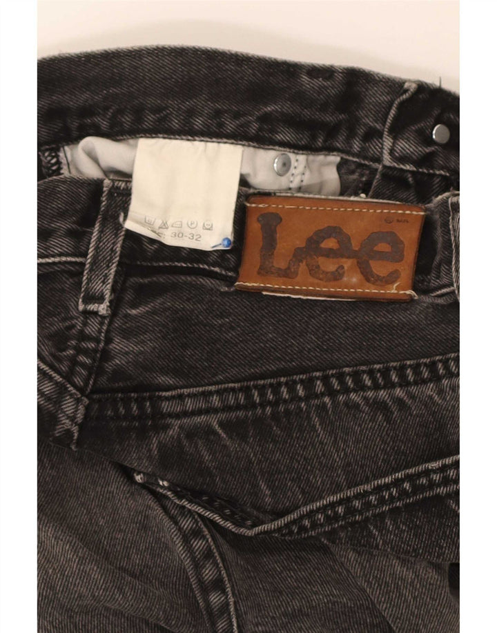 Lee Mens Straight Jeans W30 L32 Black