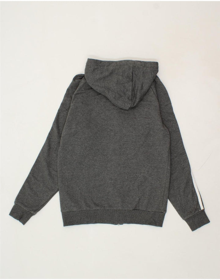 ADIDAS Mens Zip Hoodie Sweater Small Grey Cotton Vintage Adidas and Second-Hand Adidas from Messina Hembry 