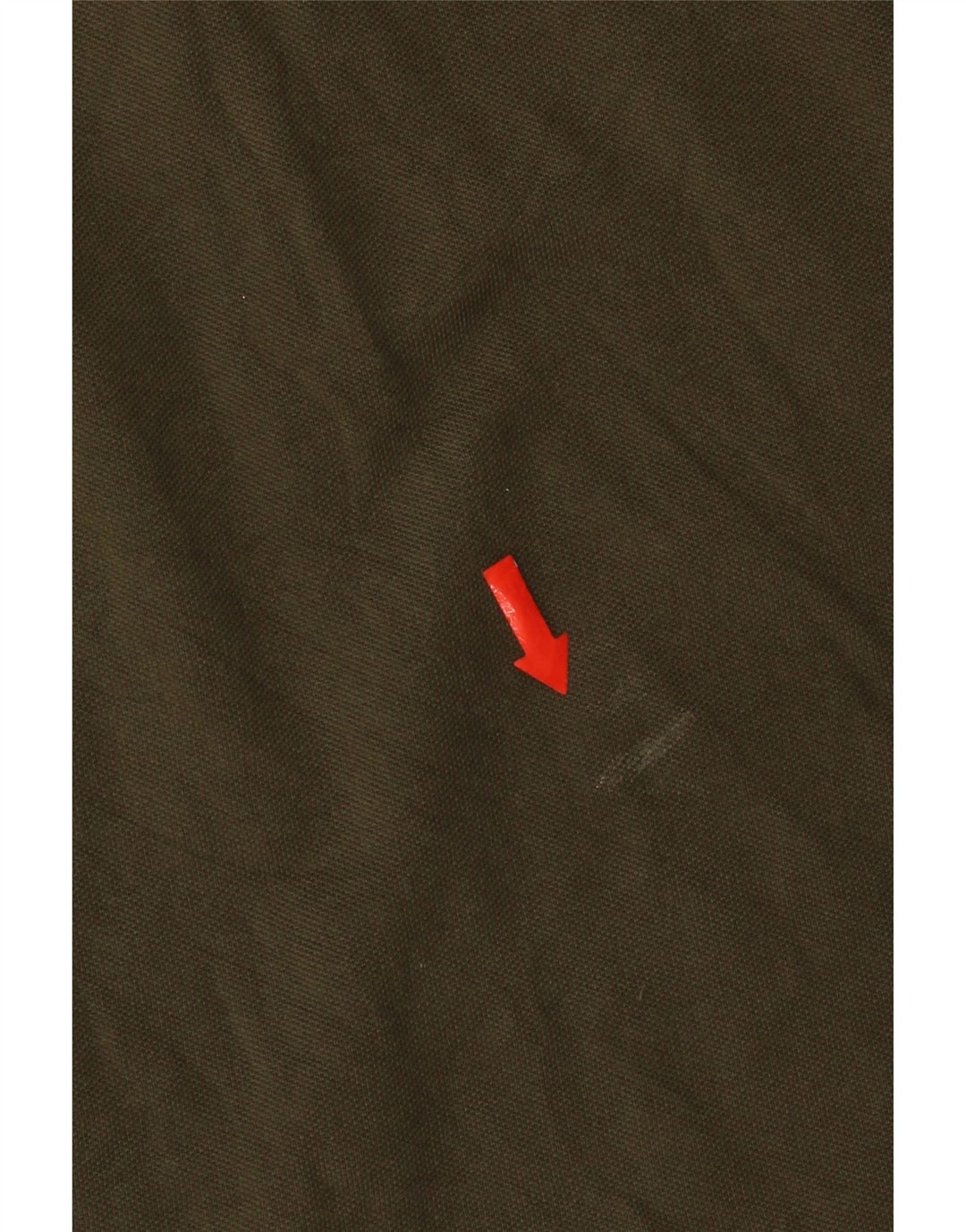 Lotto Mens Polo Shirt Small Khaki Cotton