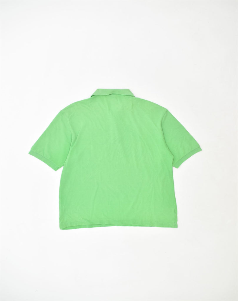LOTTO Mens Polo Shirt Medium Green Cotton | Vintage | Thrift | Second-Hand | Used Clothing | Messina Hembry 