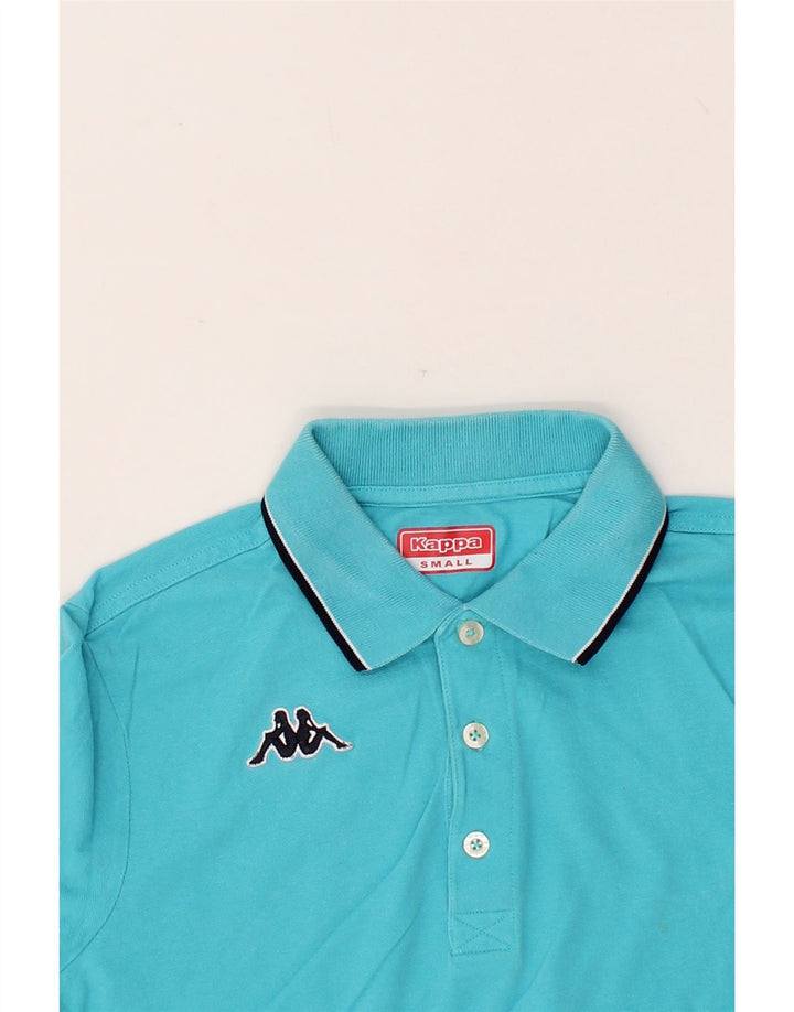 KAPPA Mens Polo Shirt Small Turquoise Cotton Vintage Kappa and Second-Hand Kappa from Messina Hembry 