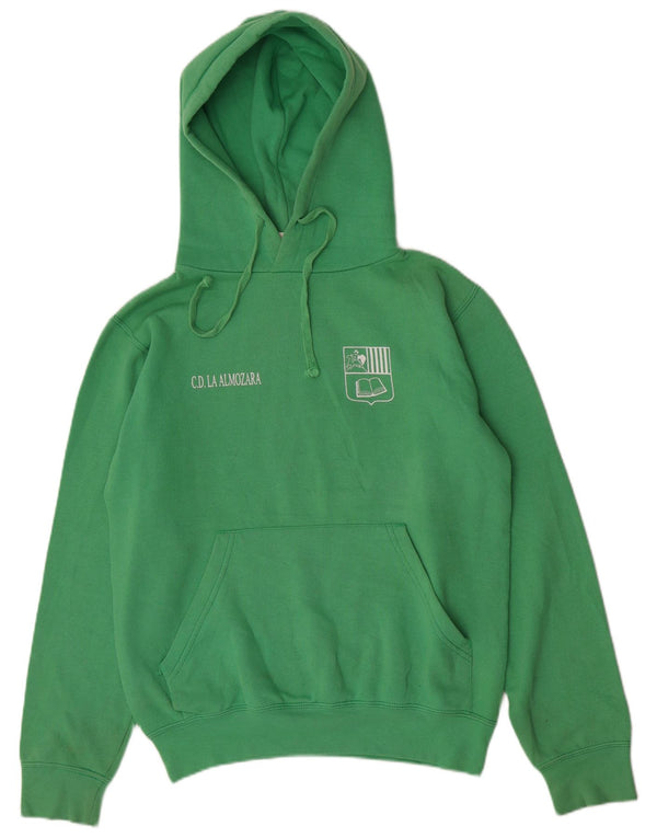 Russell Athletic Mens Hoodie Jumper XS Green Cotton