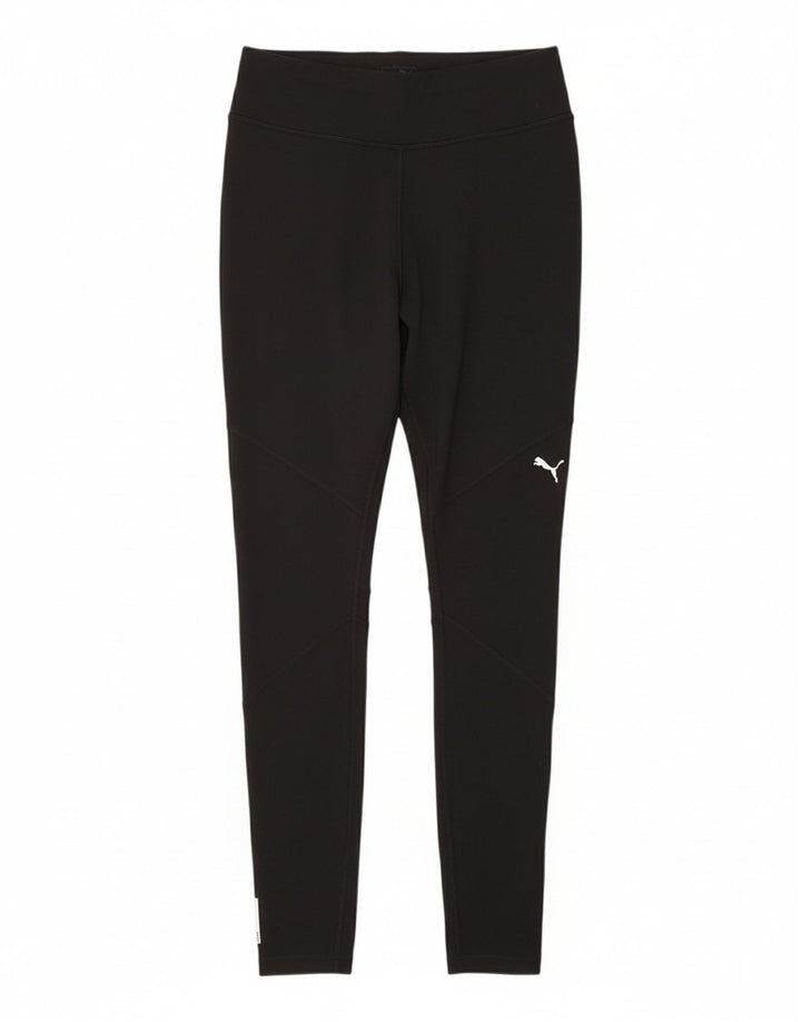 PUMA Womens Leggings UK 18 XL  Black Polyester