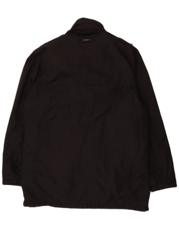 Gant Mens Utility Jacket UK 42 XL Black Polyester