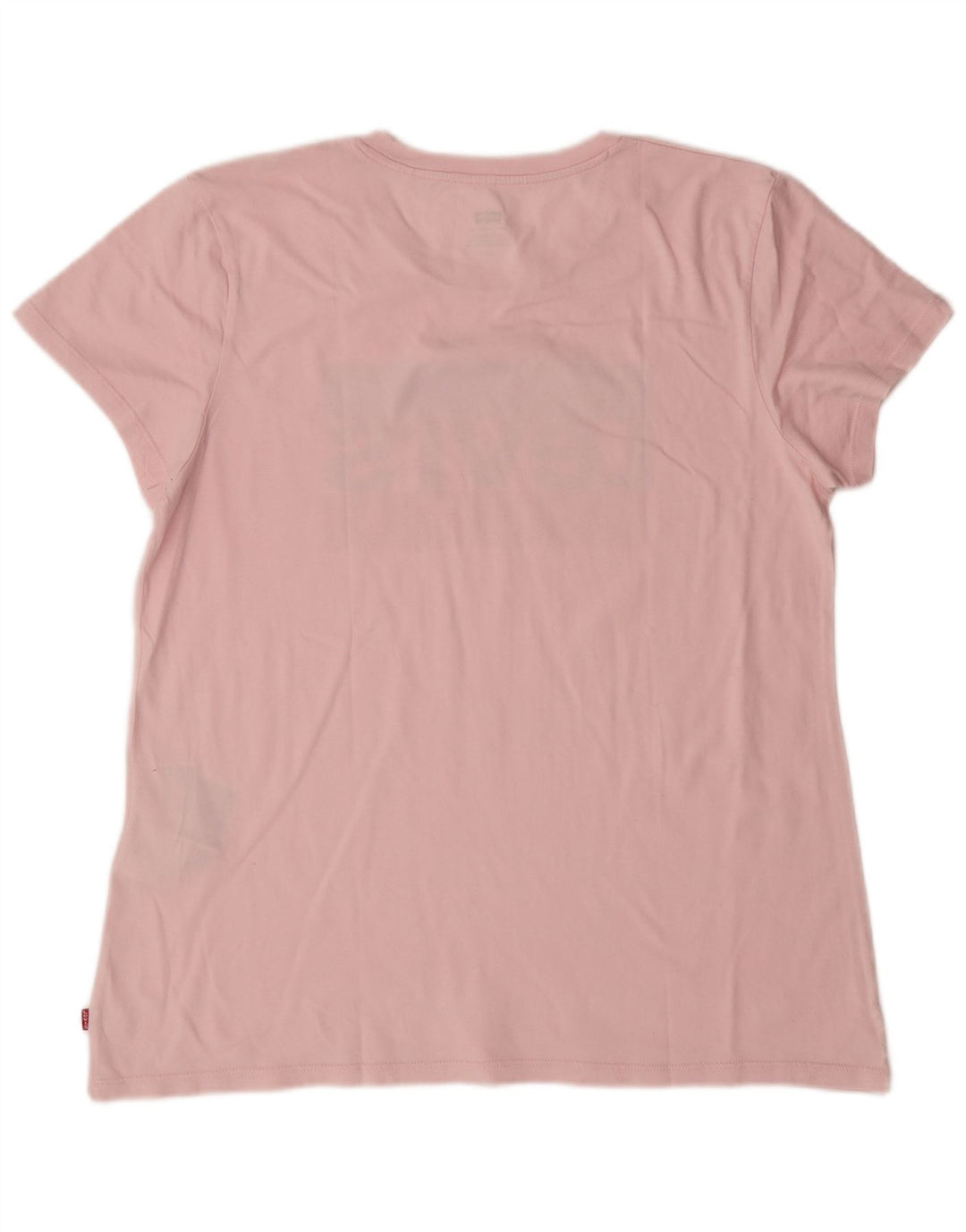 Levi's Womens Graphic T-Shirt Top UK 16 Large Pink