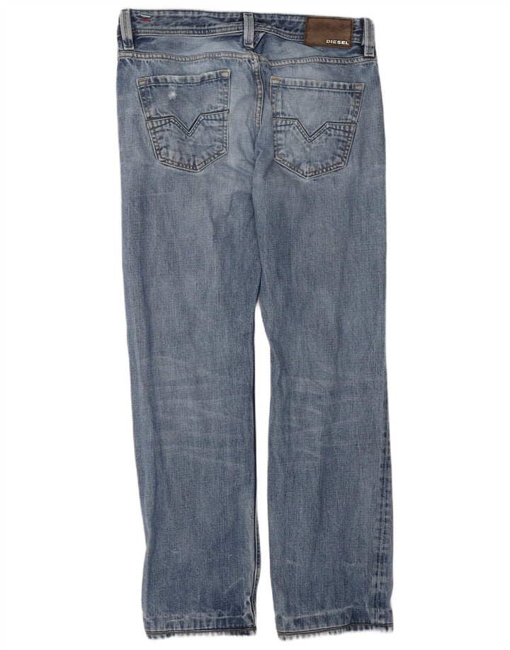 DIESEL Mens Larkee Straight Jeans W31 L34  Blue Cotton