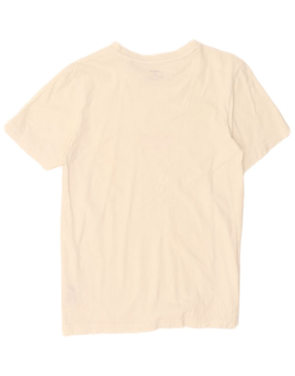 Adidas Mens Graphic T-Shirt Top Small White Cotton