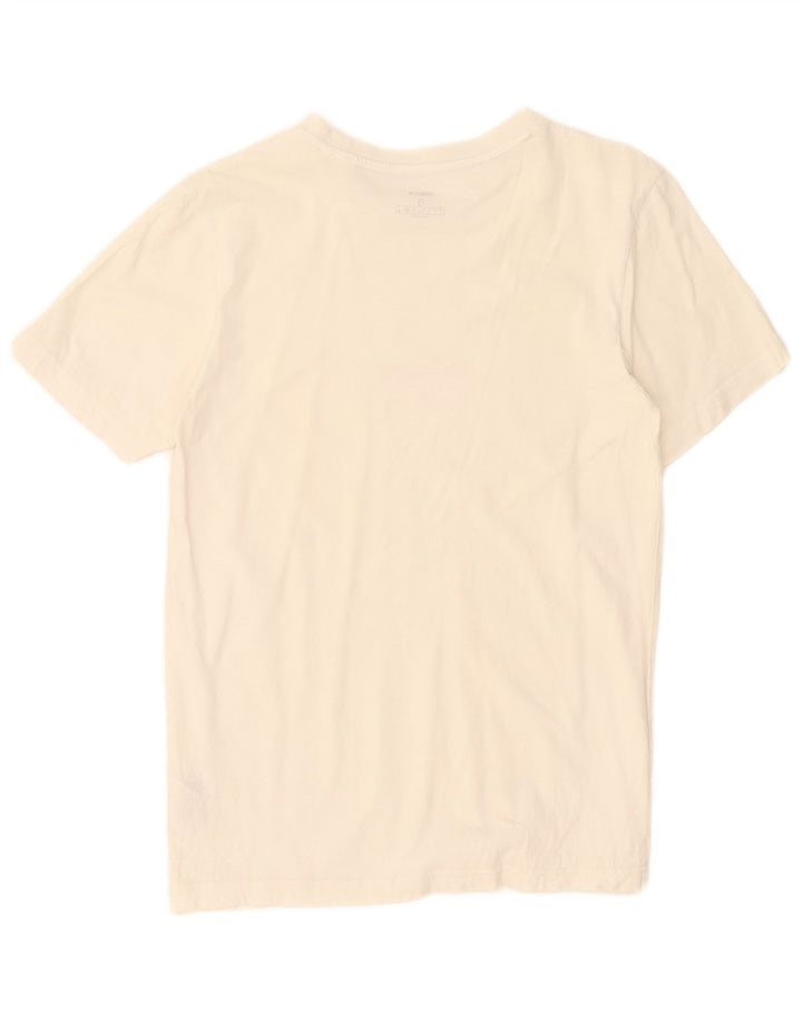 Adidas Mens Graphic T-Shirt Top Small White Cotton