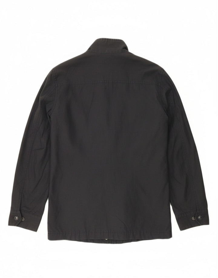 DOLCE & GABBANA Womens Utility Jacket IT 42 Medium Navy Blue Cotton