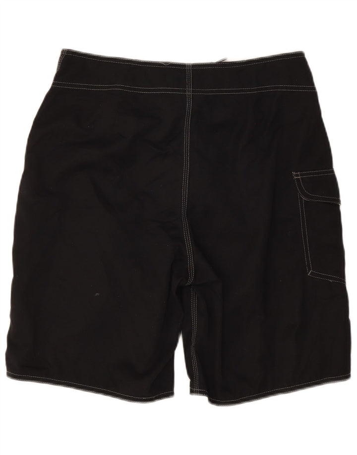 Vans Mens Swimming Shorts Medium Black Polyester