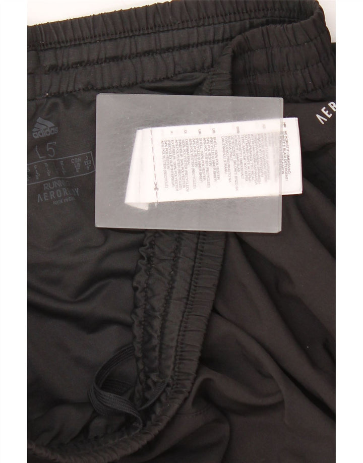 Adidas Mens Aeroready Sport Shorts Large  Black Polyester