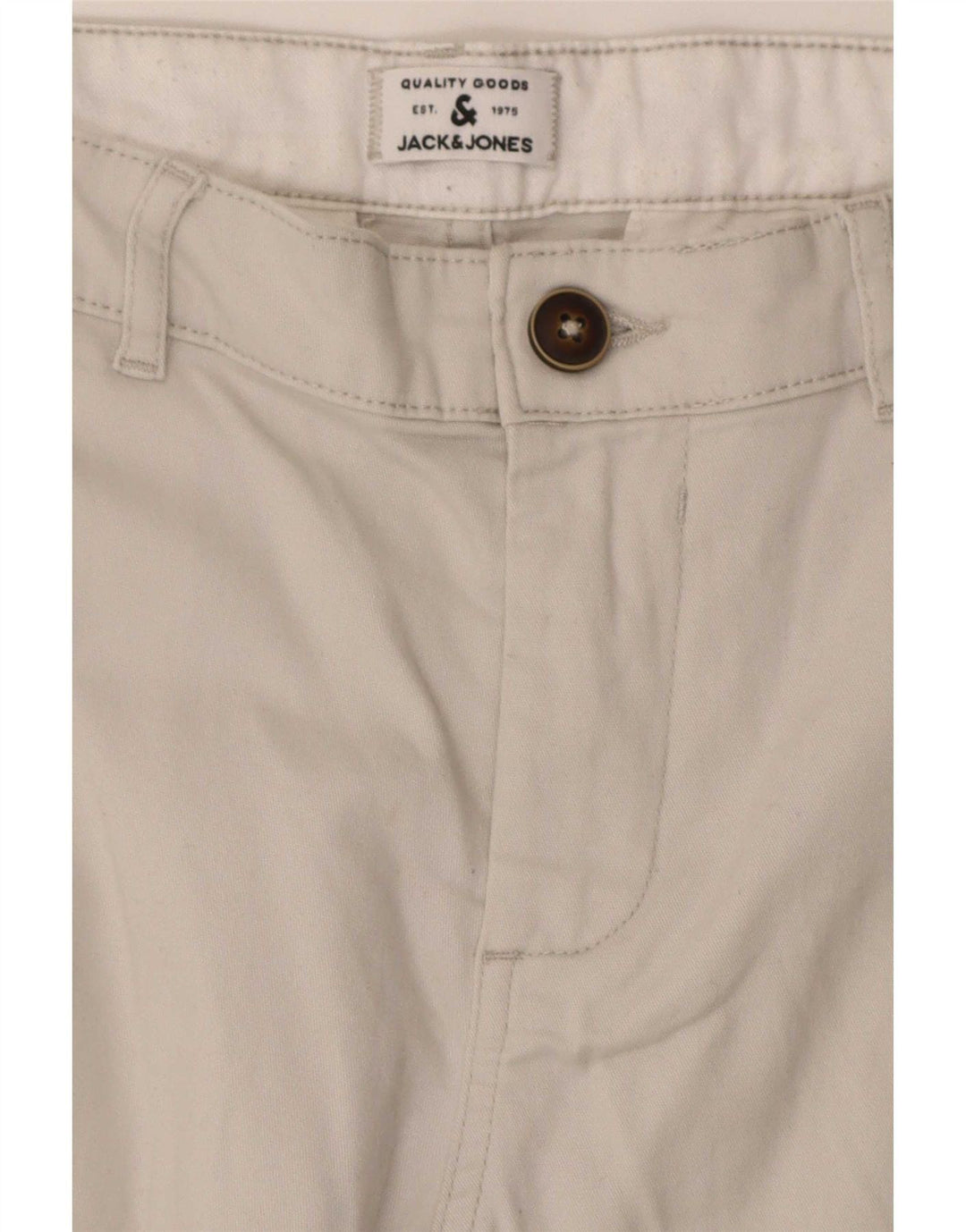 Jack & Jones Mens Cargo Shorts W34 Large Beige