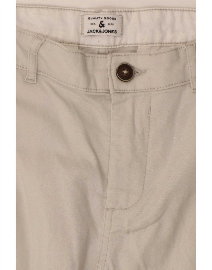 Jack & Jones Mens Cargo Shorts W34 Large Beige